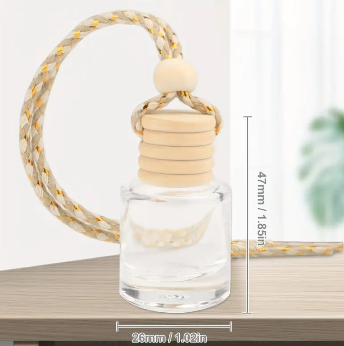 Hanging Car Diffuser (Bottle)